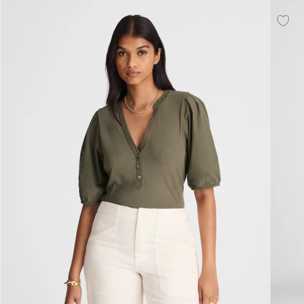 Madewell Green Women's Top